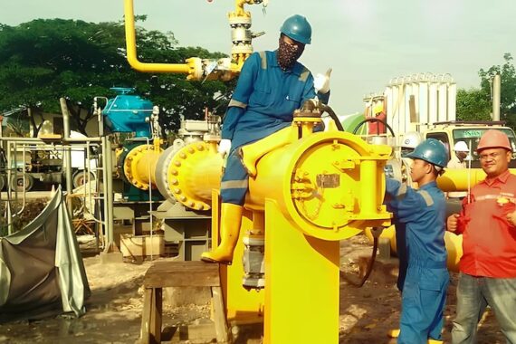 Pipeline Pigging dewatering Pekanbaru