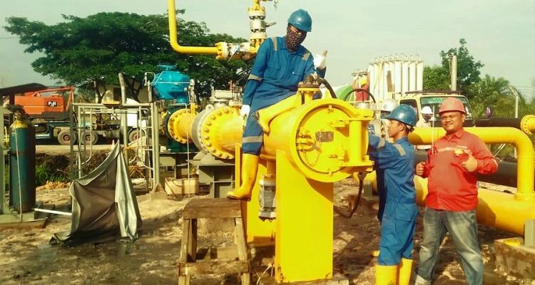 pt vertical - Hydrotest Pipeline 16 inch Segment-6 Pekanbaru