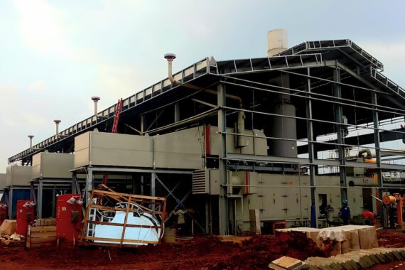 Steel Structures Shelter Gas Compressor